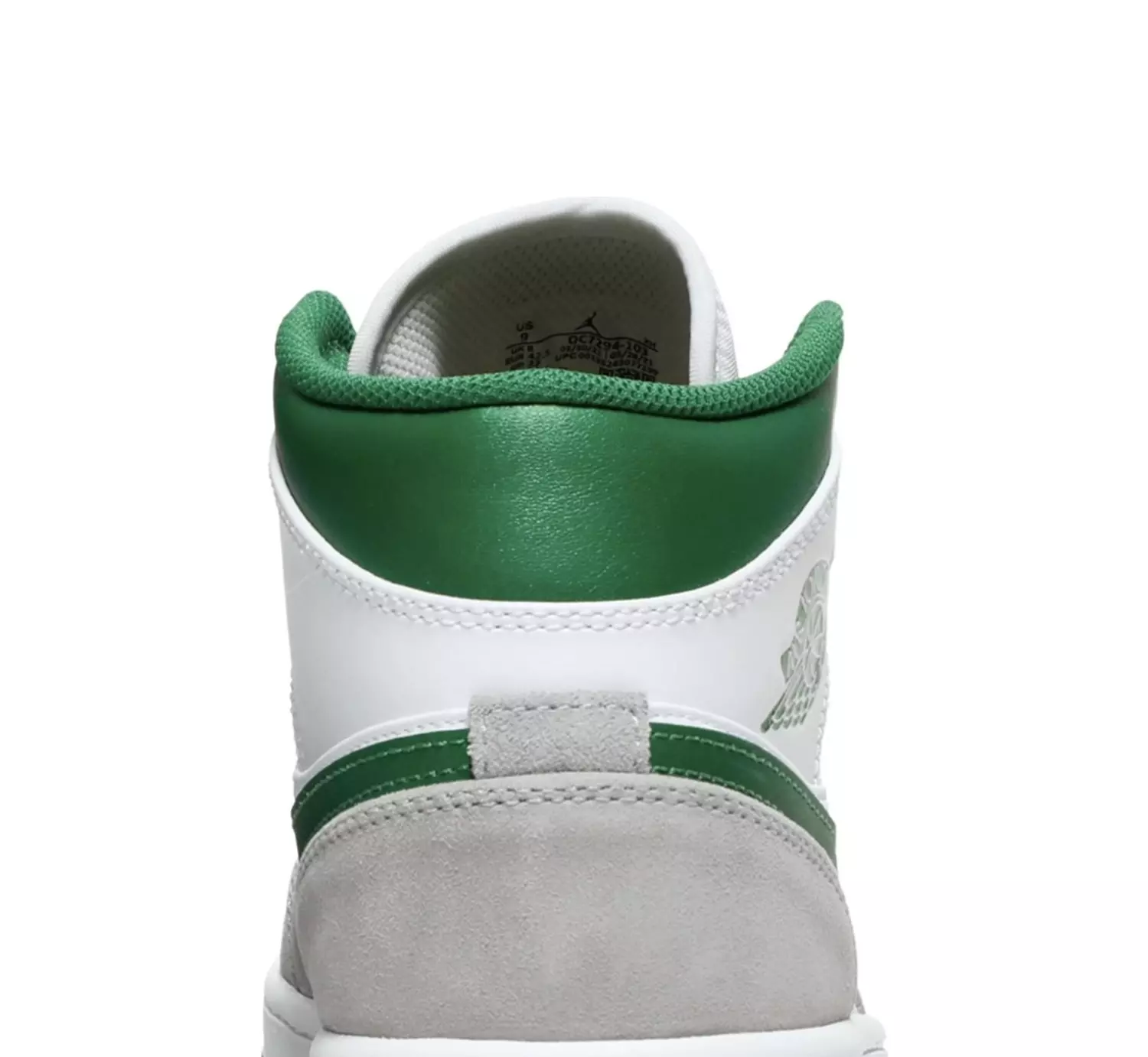 Air Jordan 1 Mid SE 'Grey Pine Green' 3