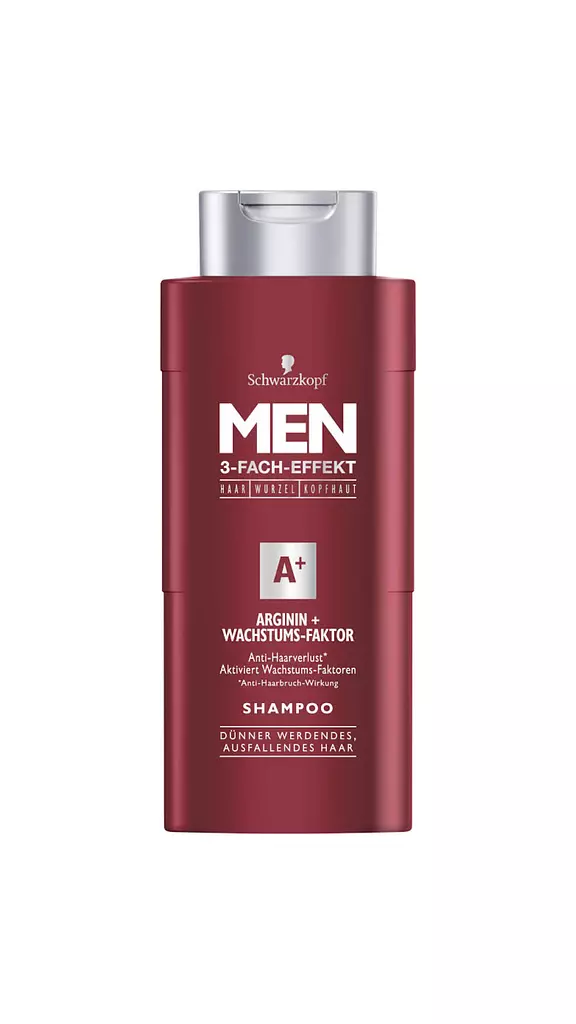 Schwarzkopf Men A+ Arginine + Growth Factor Triple Power Hair Shampoo