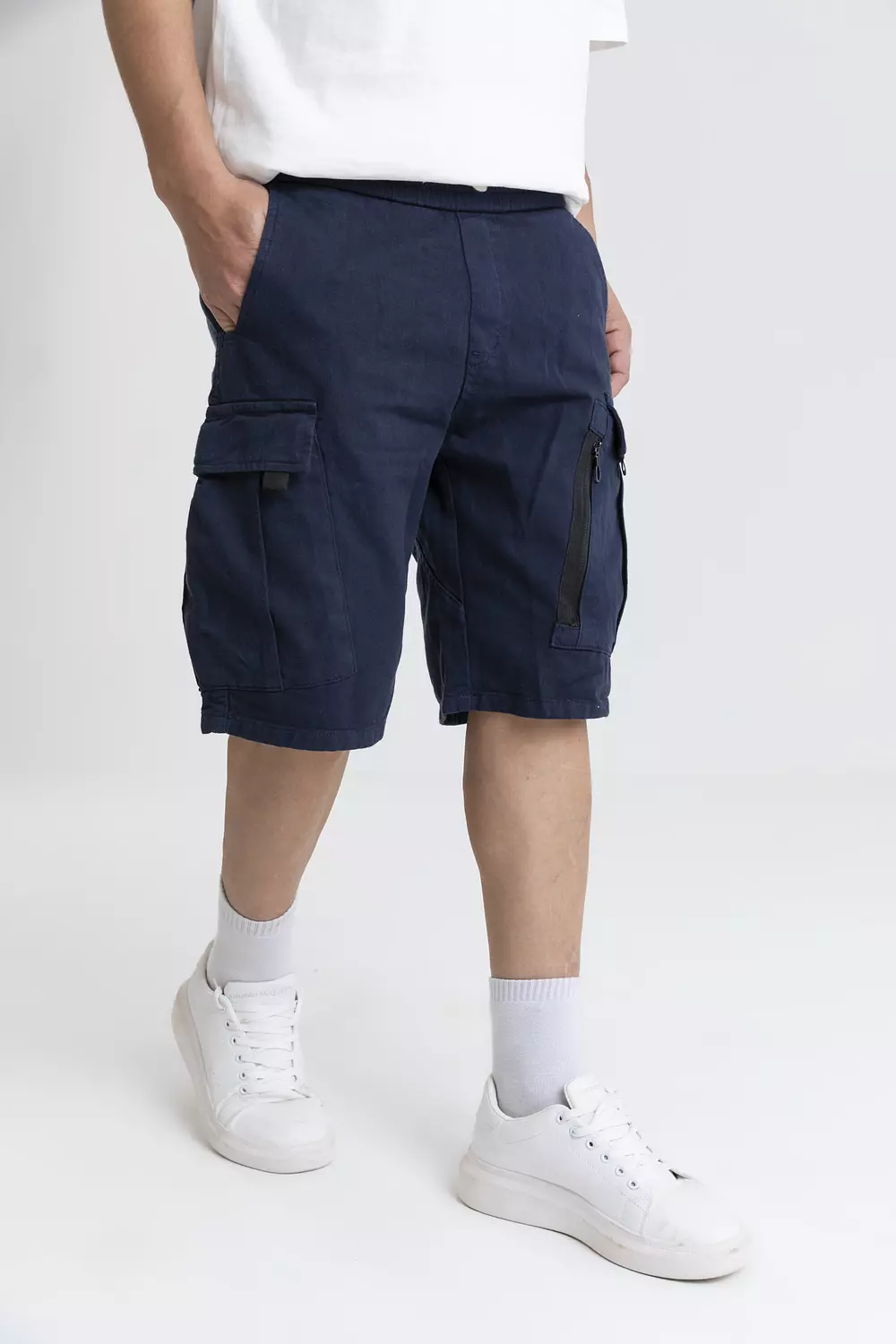 CARGO GABARDINE SHORT-2nd-img