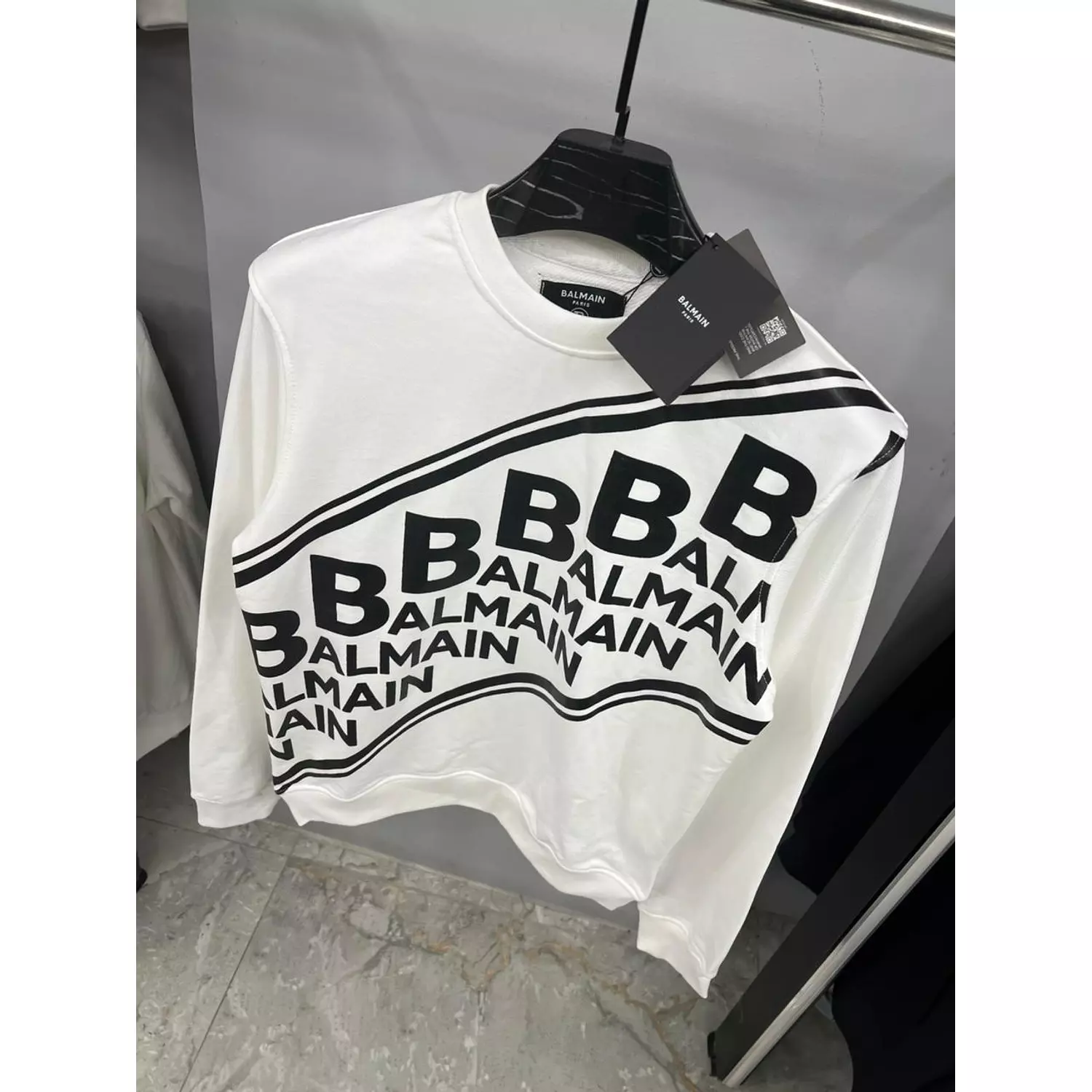 BALMAIN PARIS SWEATSHIRT 1