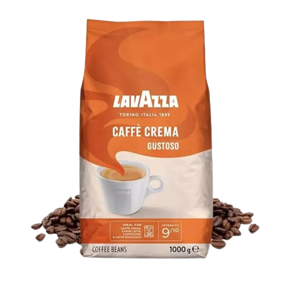 Lavazza Cafe Crema Gustoso Whole Beans 1 Kg 9/10