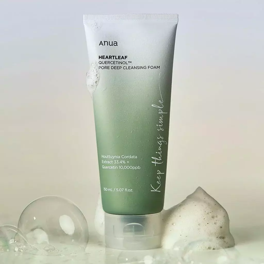 Anua renewal Heartleaf Quercetinol Pore Deep Cleansing Foam 150ml