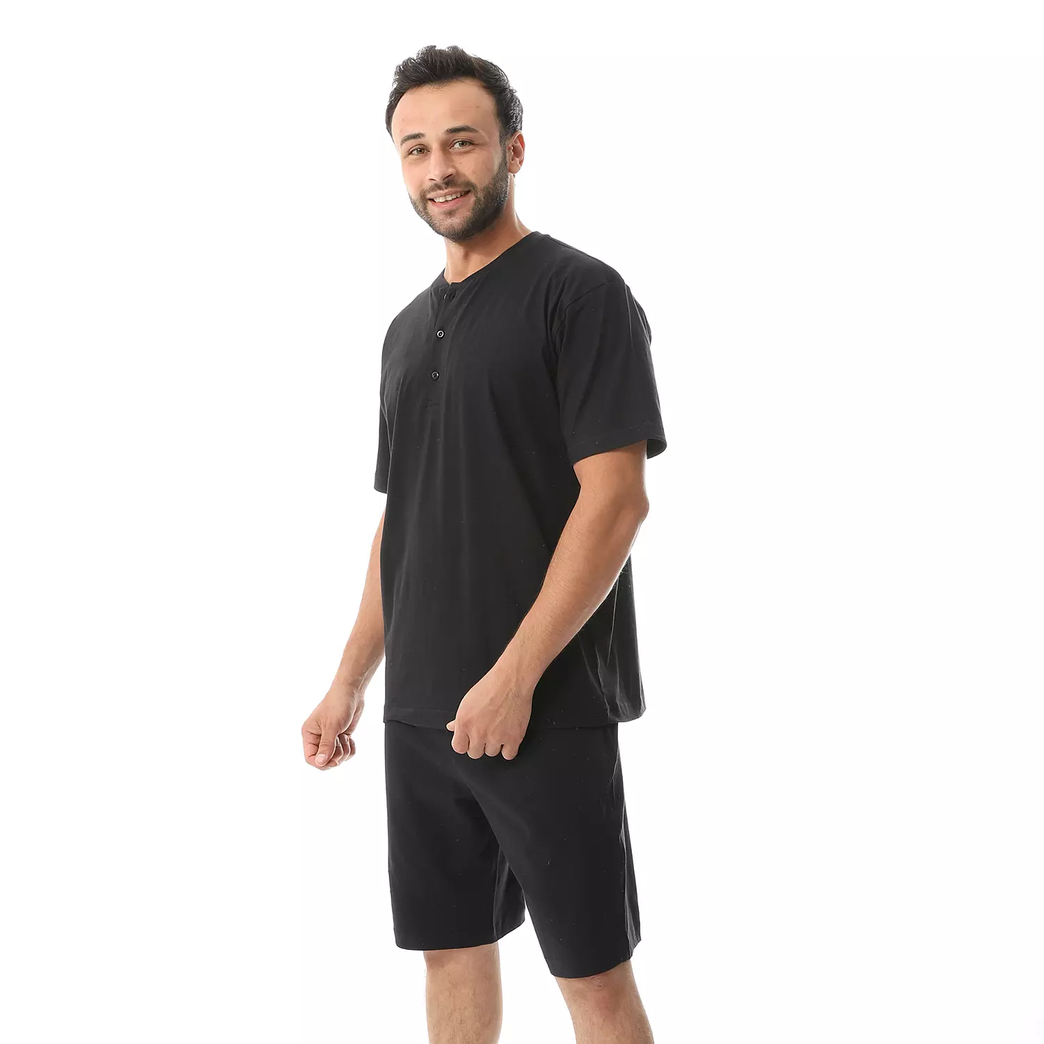 Men Short Training - 2490 - Black 2