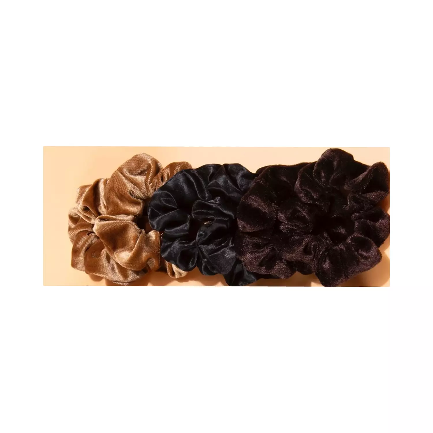 Shein Velvet Scrunchie- 1PC 1