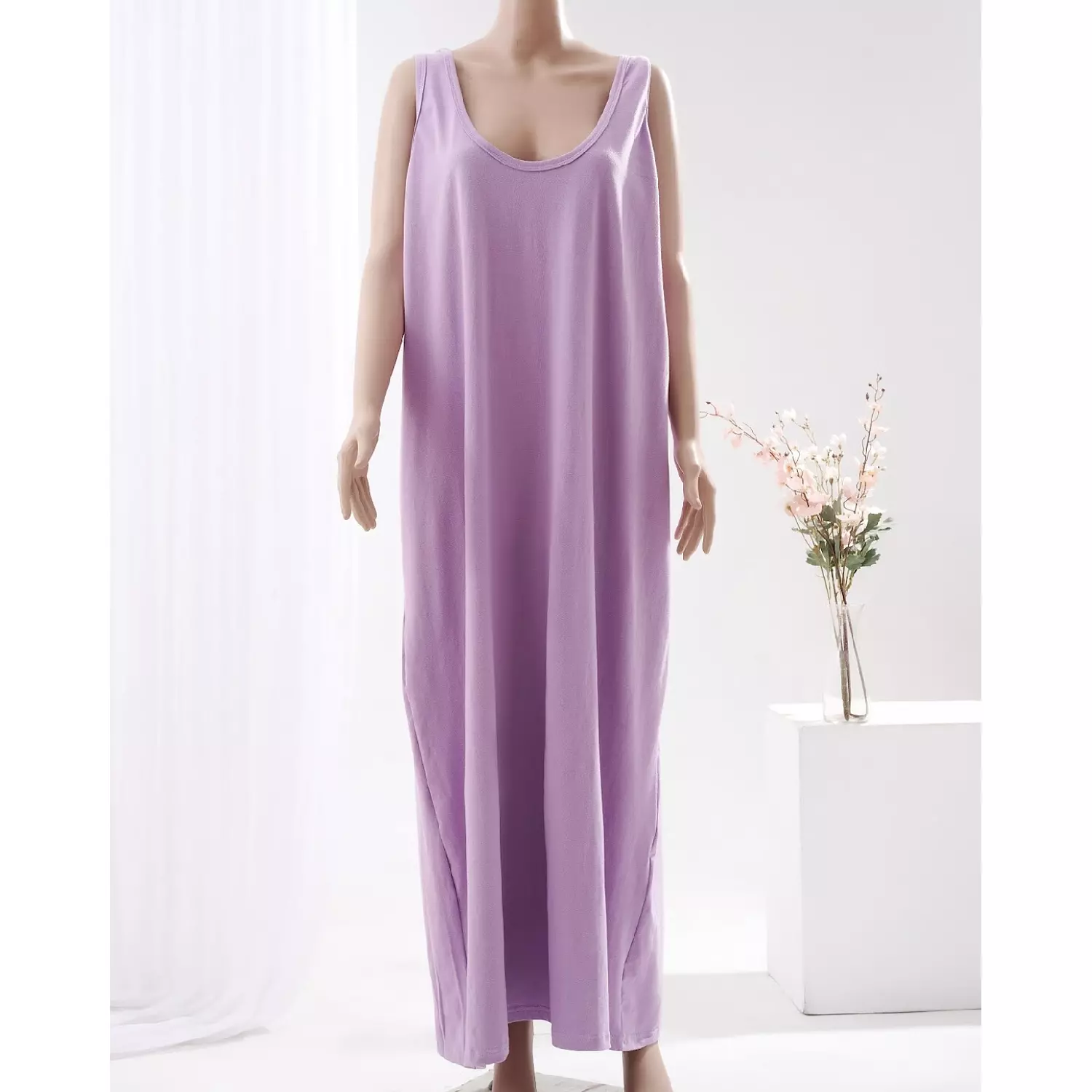 Cotton nightgown hover image