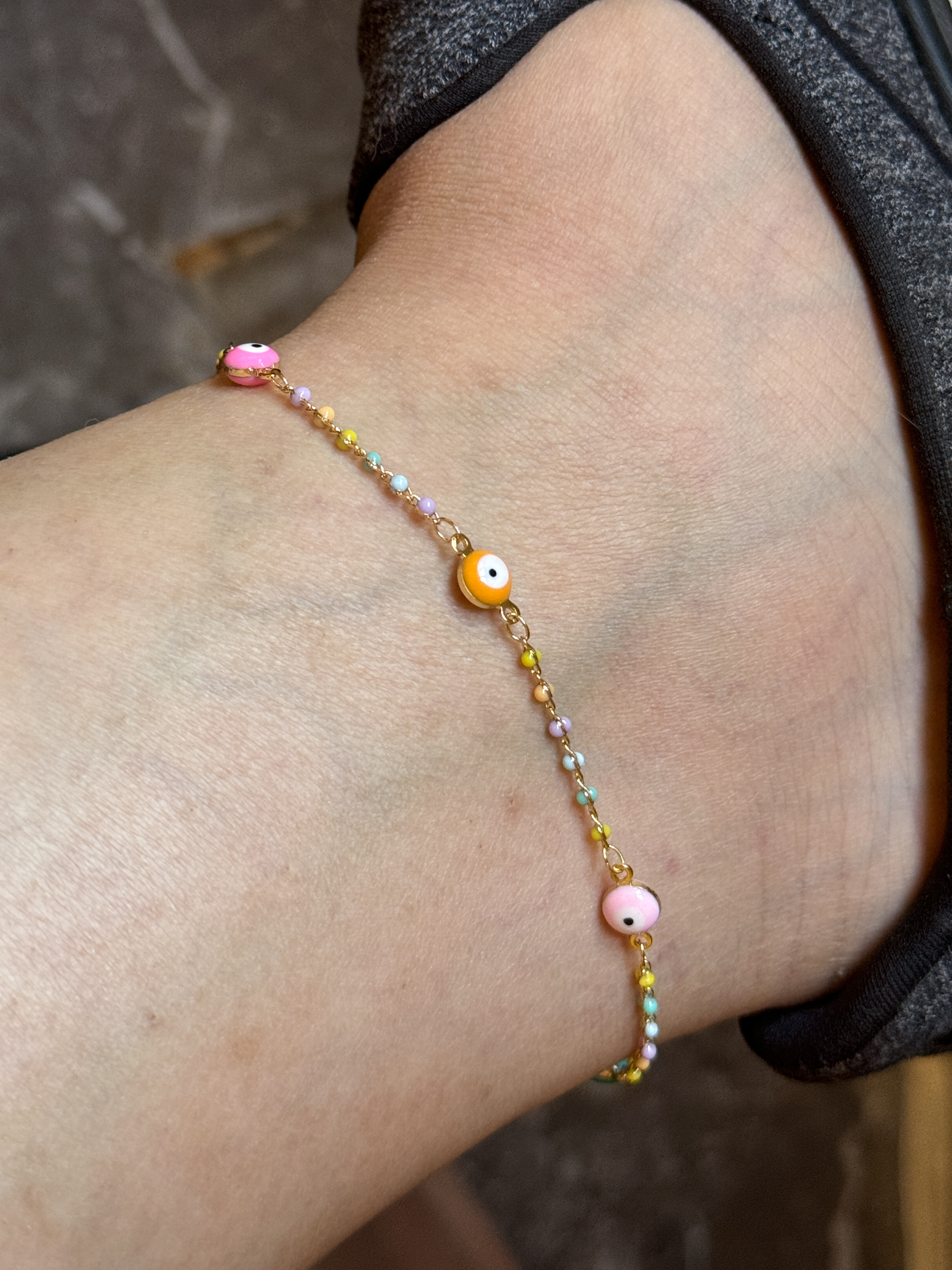 Colorful Eye Anklet ( Stock ) 1