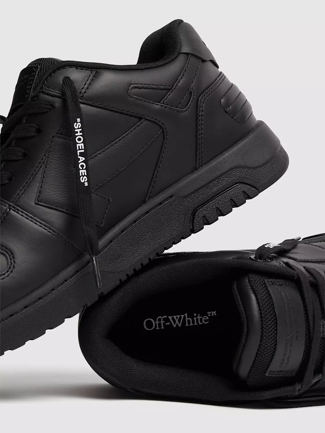 OFF-WHITE OUT OF OFFICE ALL BLACK  10