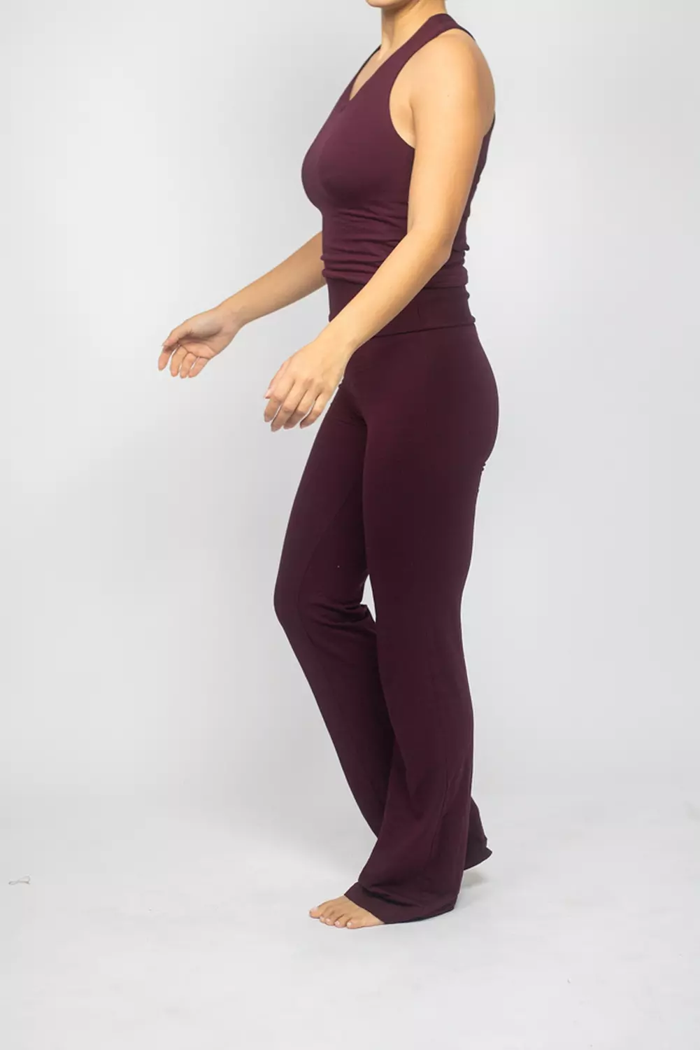 Grape Flare Pants 4