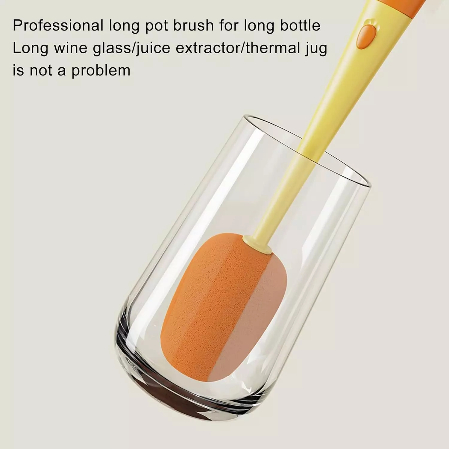 Multifunctional Cleaning Brush in Carrot Shape 2