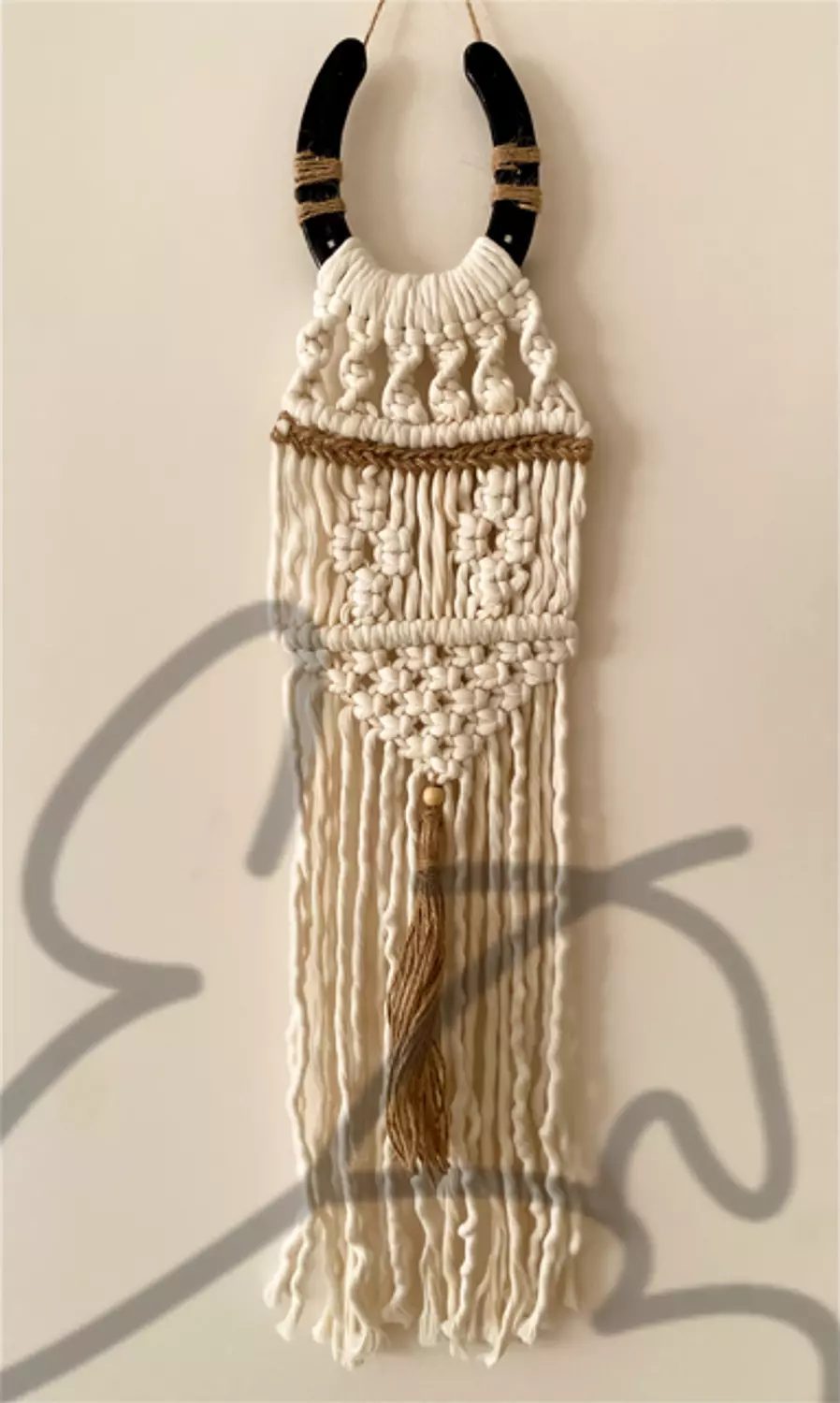 beige macrame style - 1 hover image