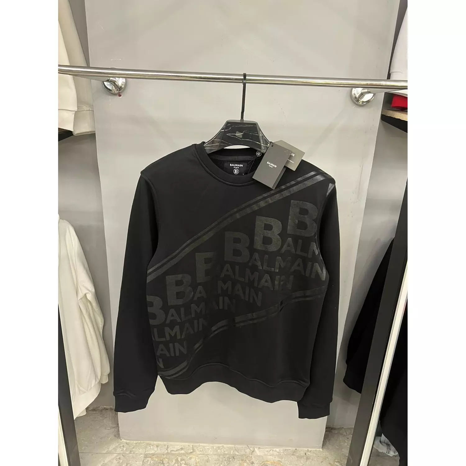 BALMAIN PARIS SWEATSHIRT 3