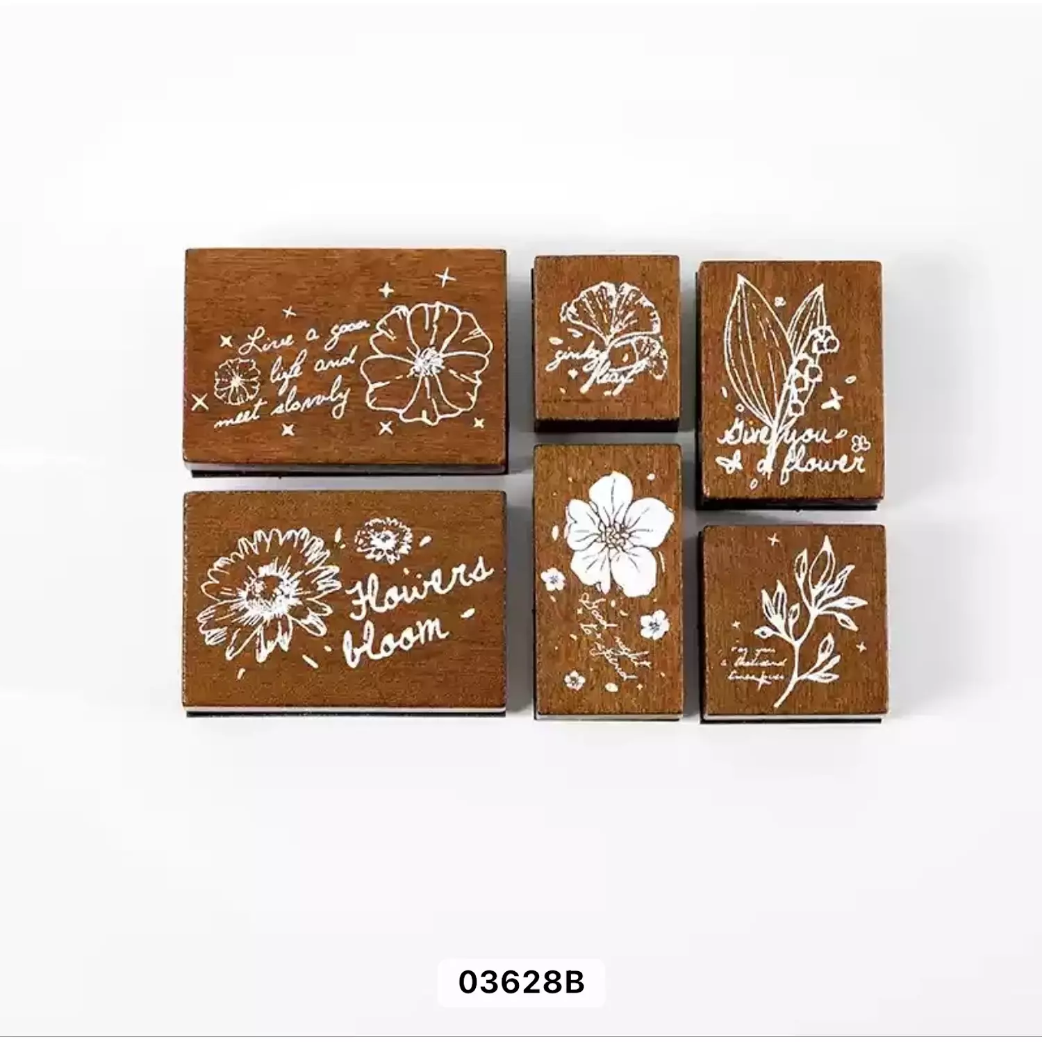 6-piece Ink Stamp Sets  6