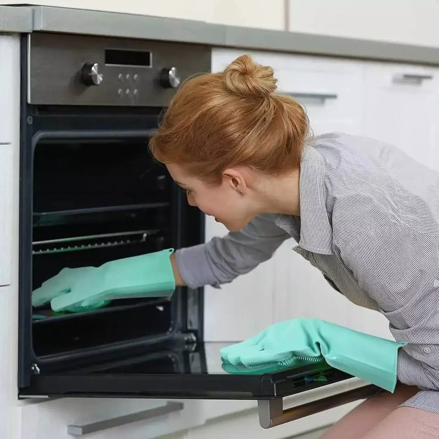 Silicone Dishwashing Gloves hover image