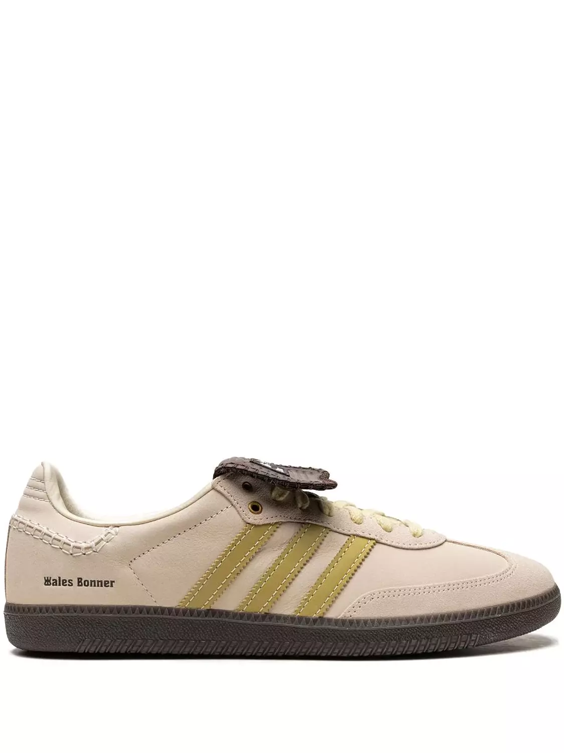 adidas x Wales Bonner Samba "Cream/ Yellow" sneakers hover image