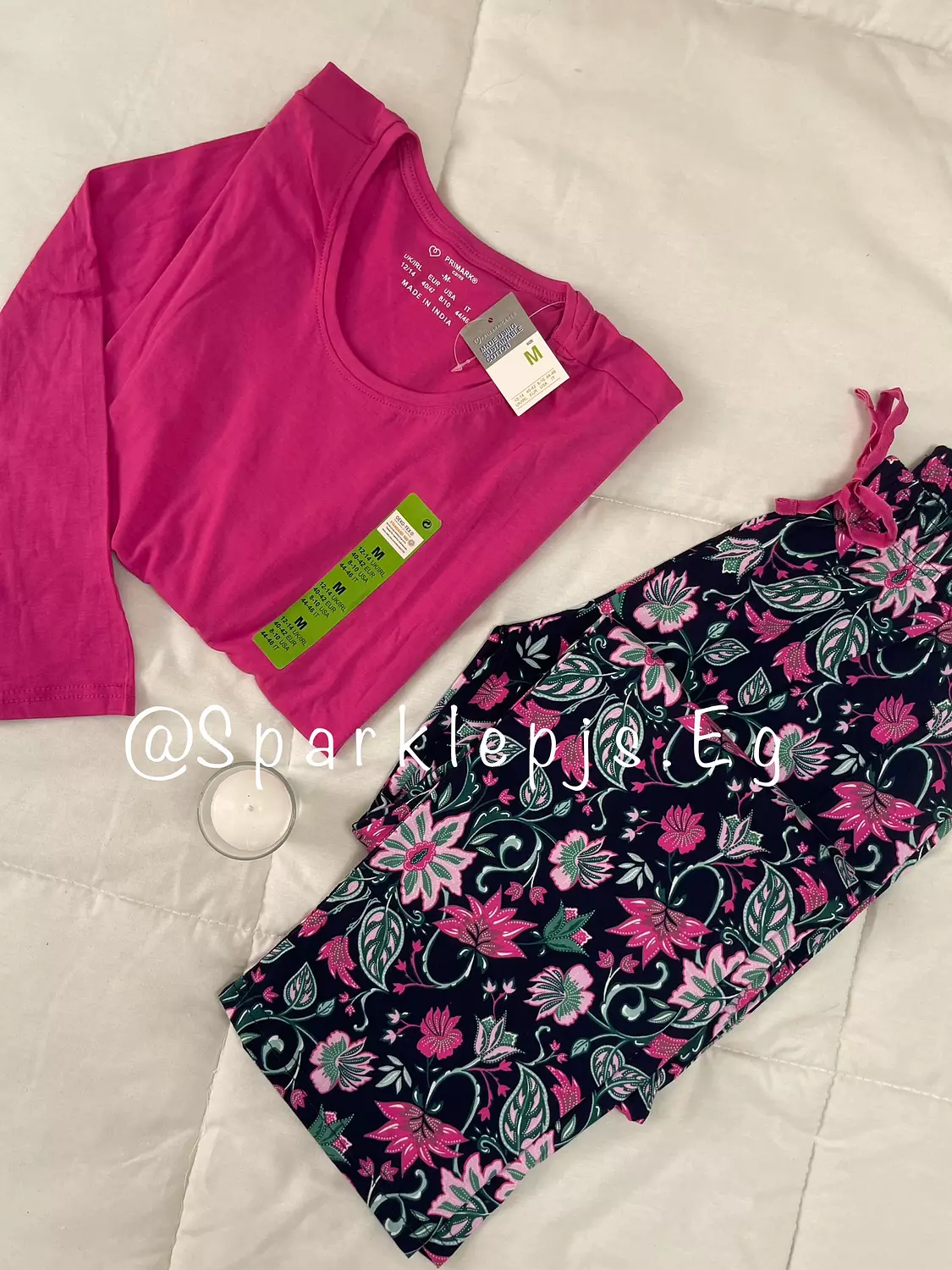 Primark longsleeved pajama hover image