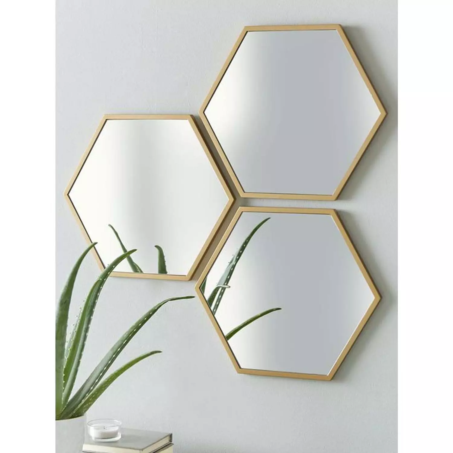 Wall Mirrors - 3 Pieces - SINCORAD15 hover image