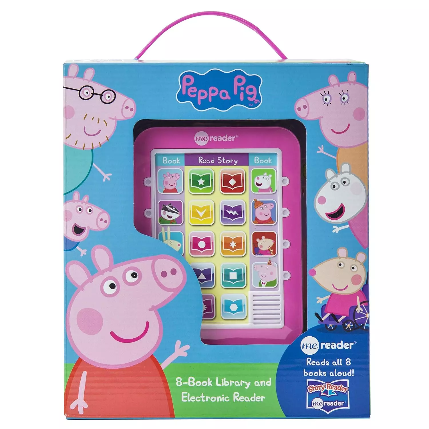 Peppa Pig - Me Reader Electronic Reader 8 Sound Book Library hover image