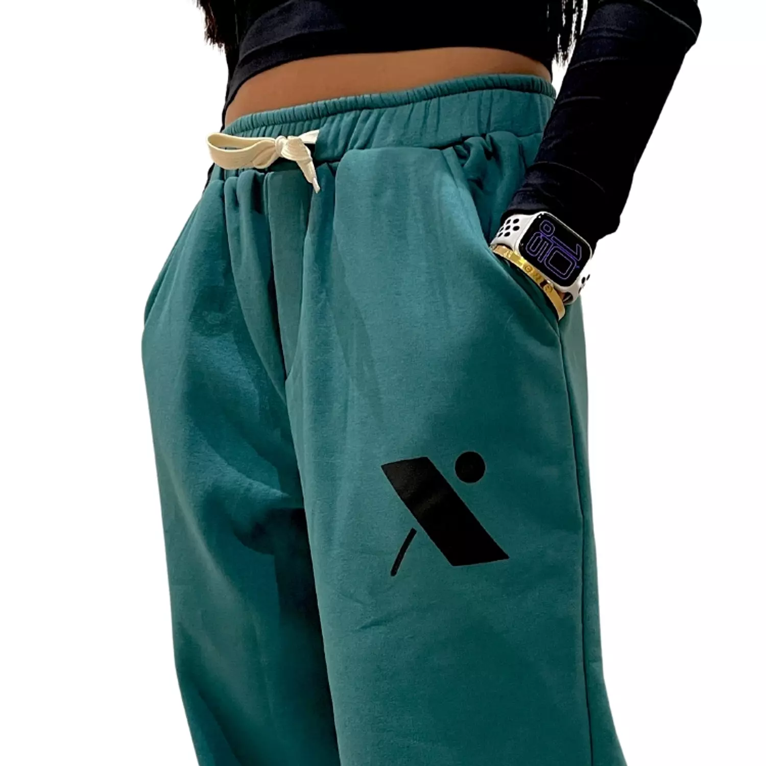 Green Sweatpants hover image