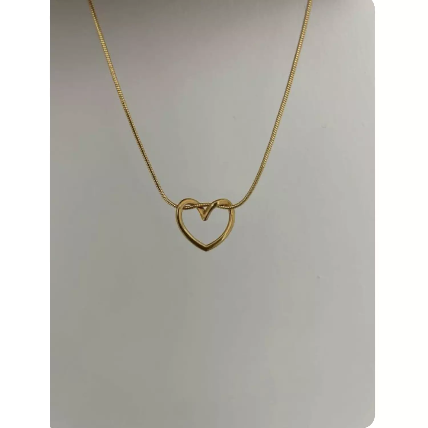 Open Heart Necklace  hover image