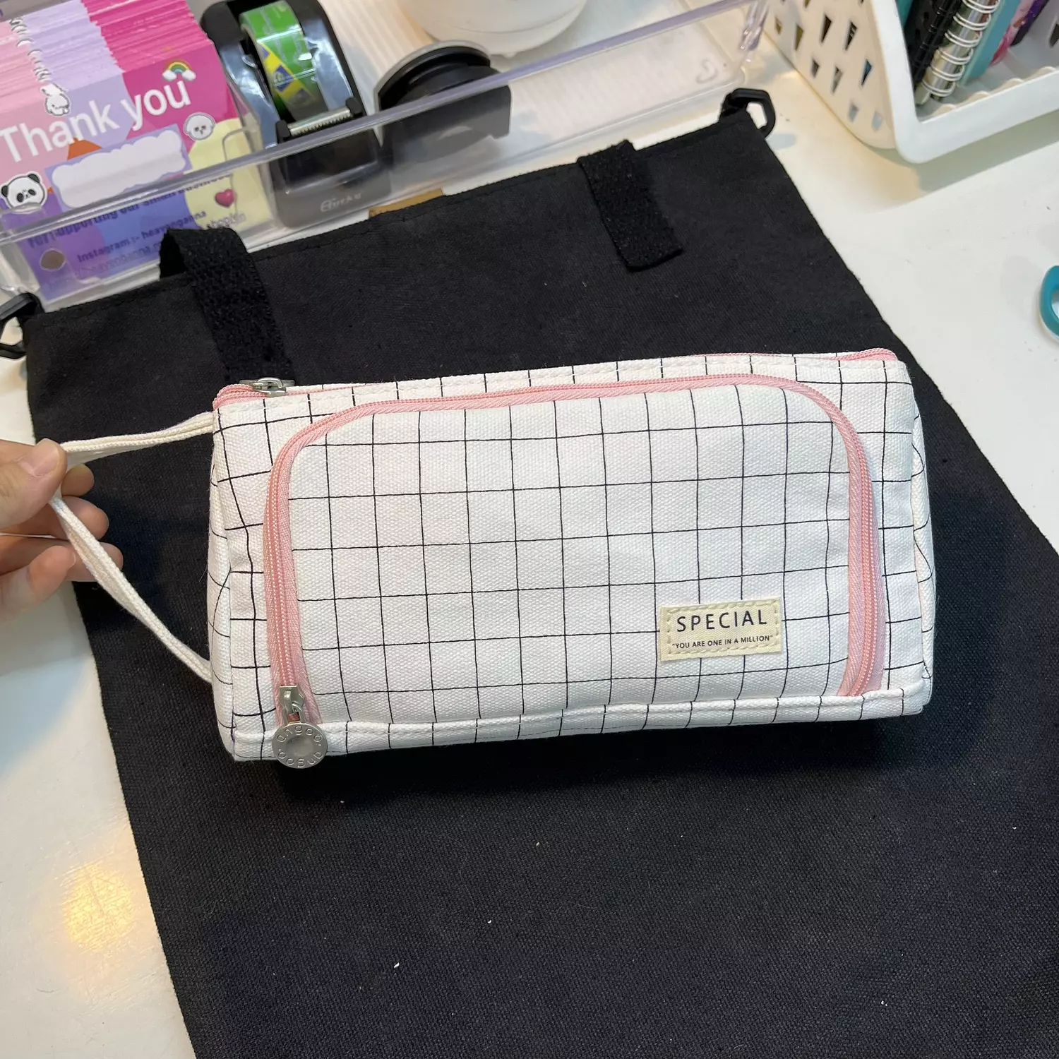 Square pencil case L 0