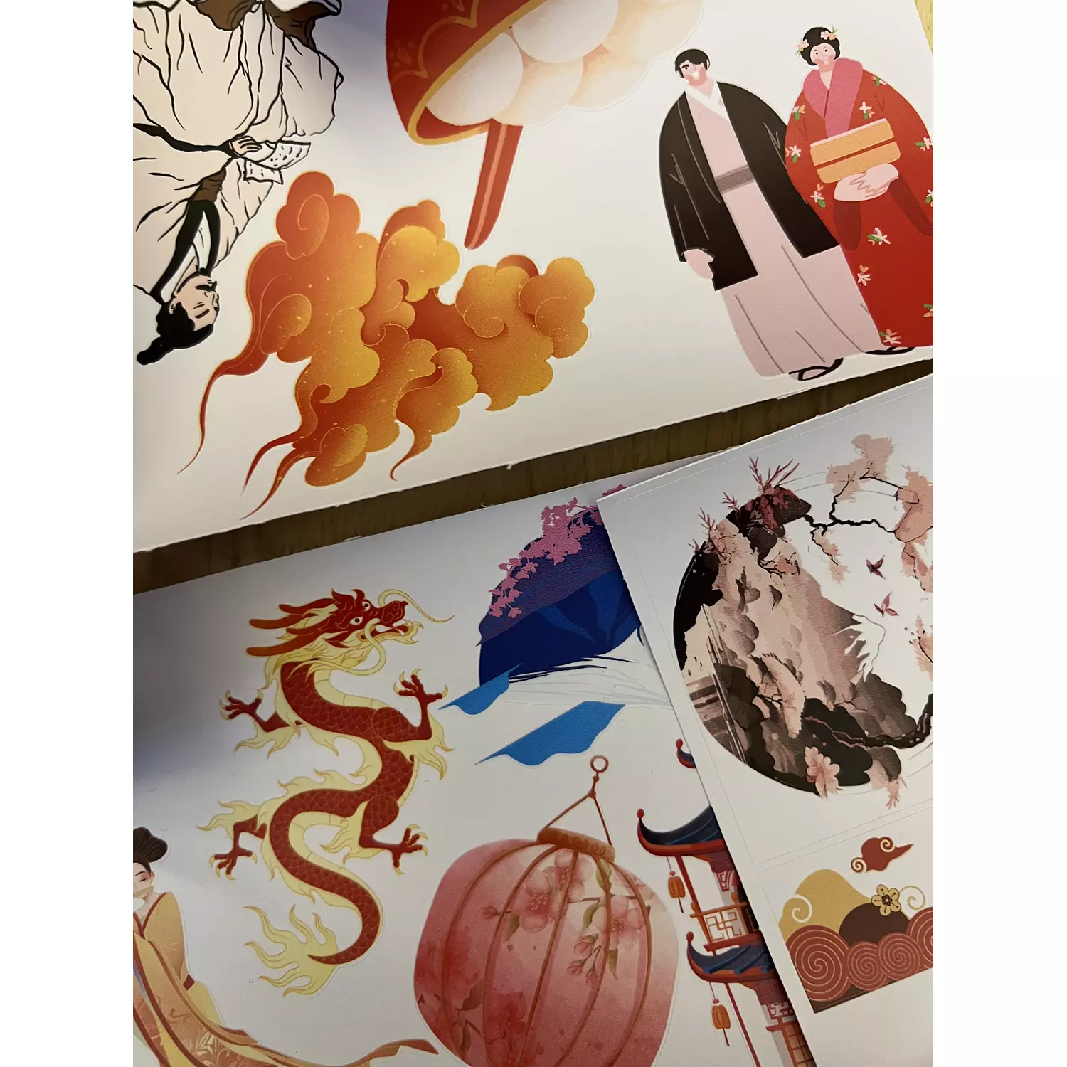 Asian Culture Stickers Pack 1