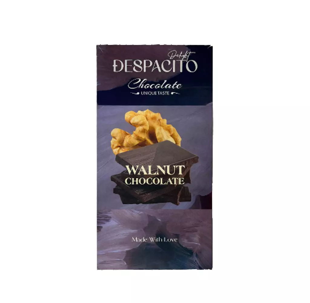 Despacito Chocolate With Walnut - 80 gm