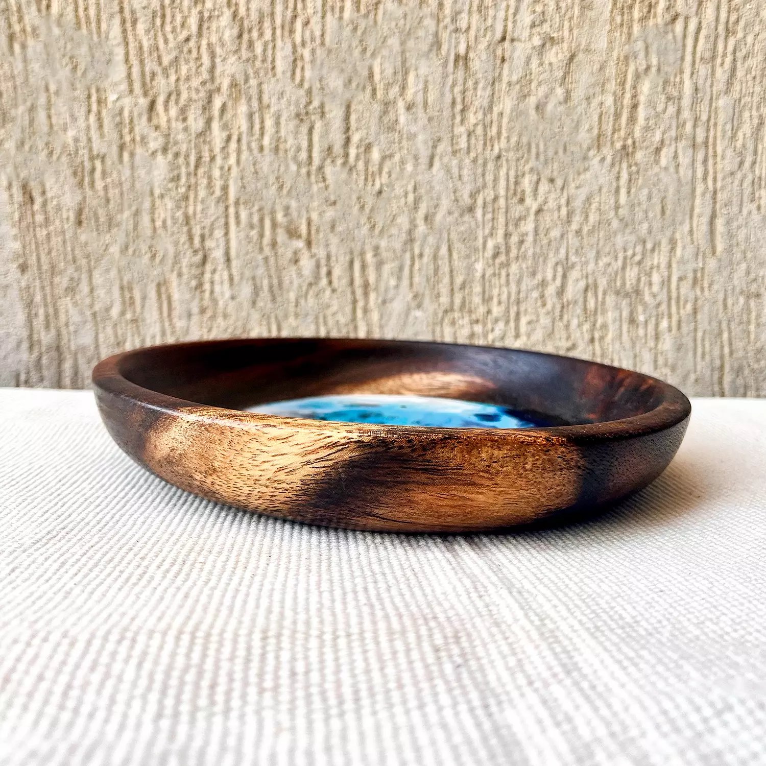 Sea dark wooden bowl 2