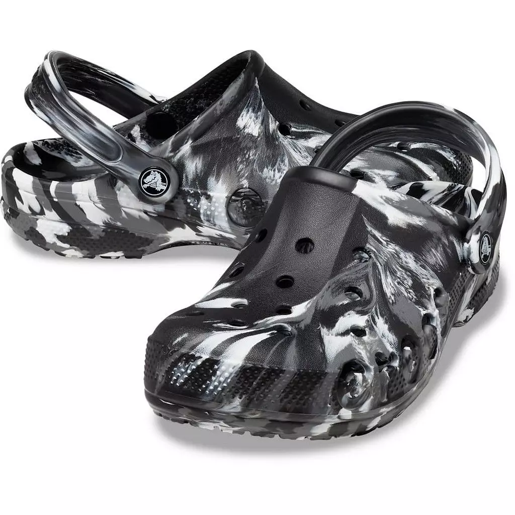 Baya Clog-Black/White