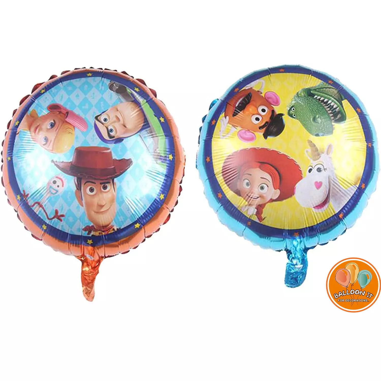 TOY STORY  Party Foil Balloons Set of 5 Pcs 1