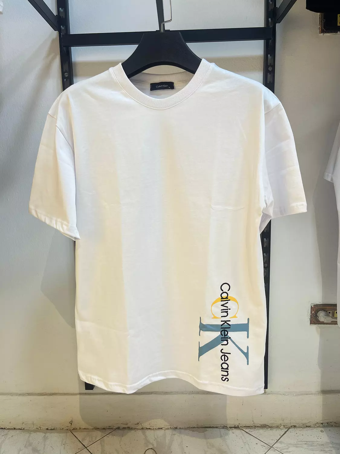 Calvin Klein White over-sized fit hover image