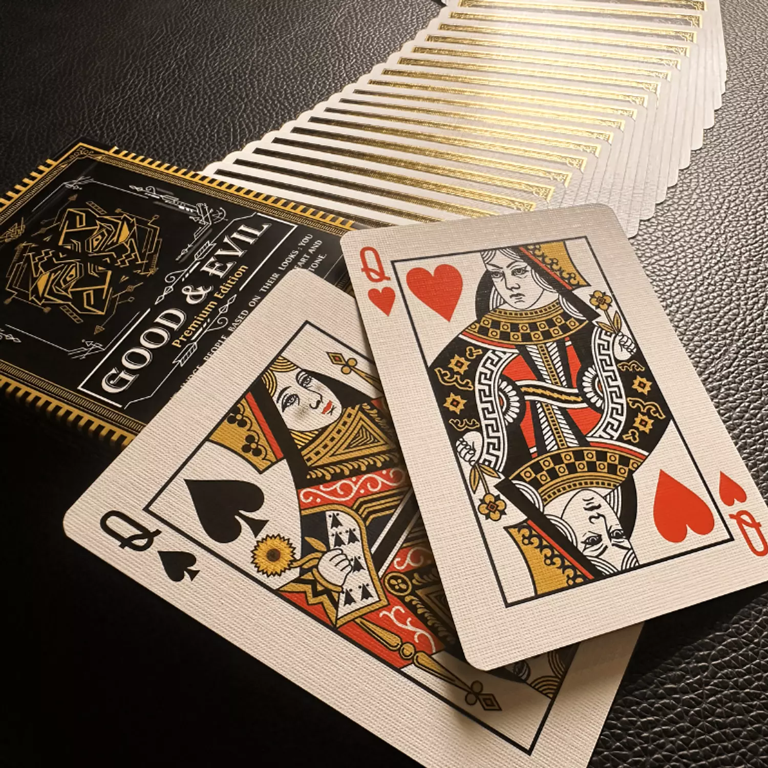 Good and Evil playing cards (Gold Edition) 2