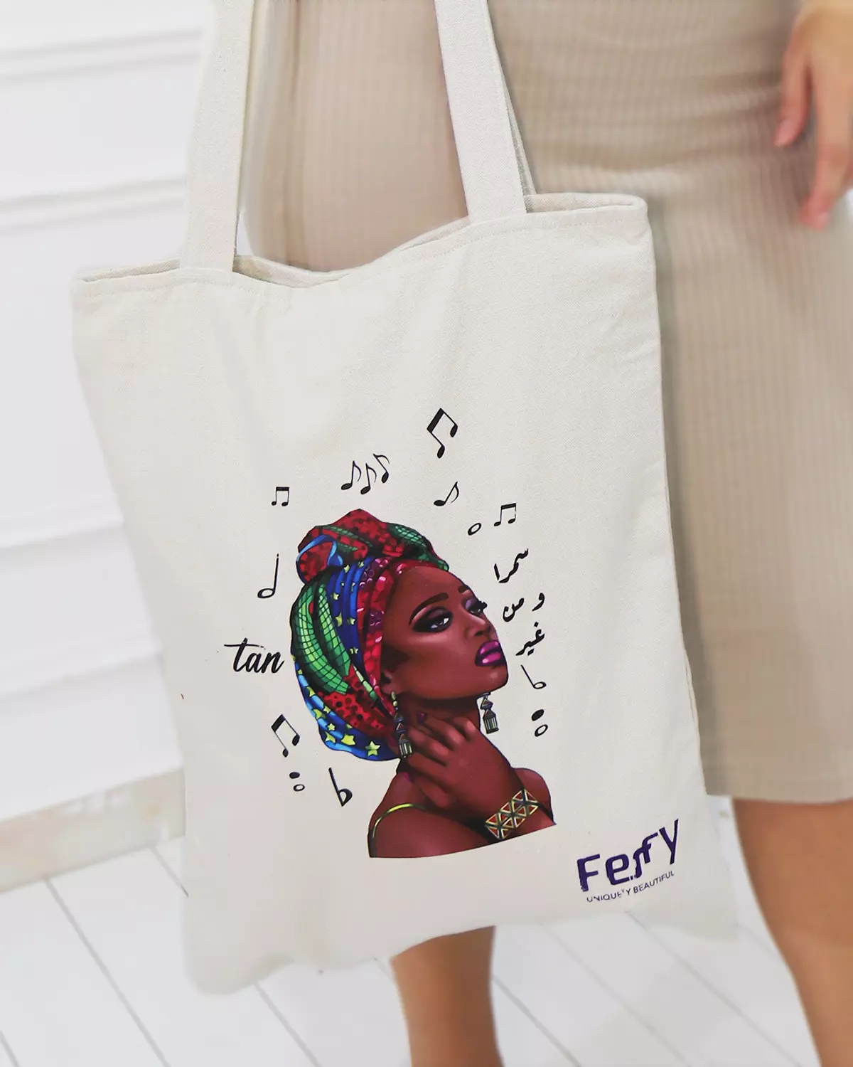 Tote Bag-African beauty 2