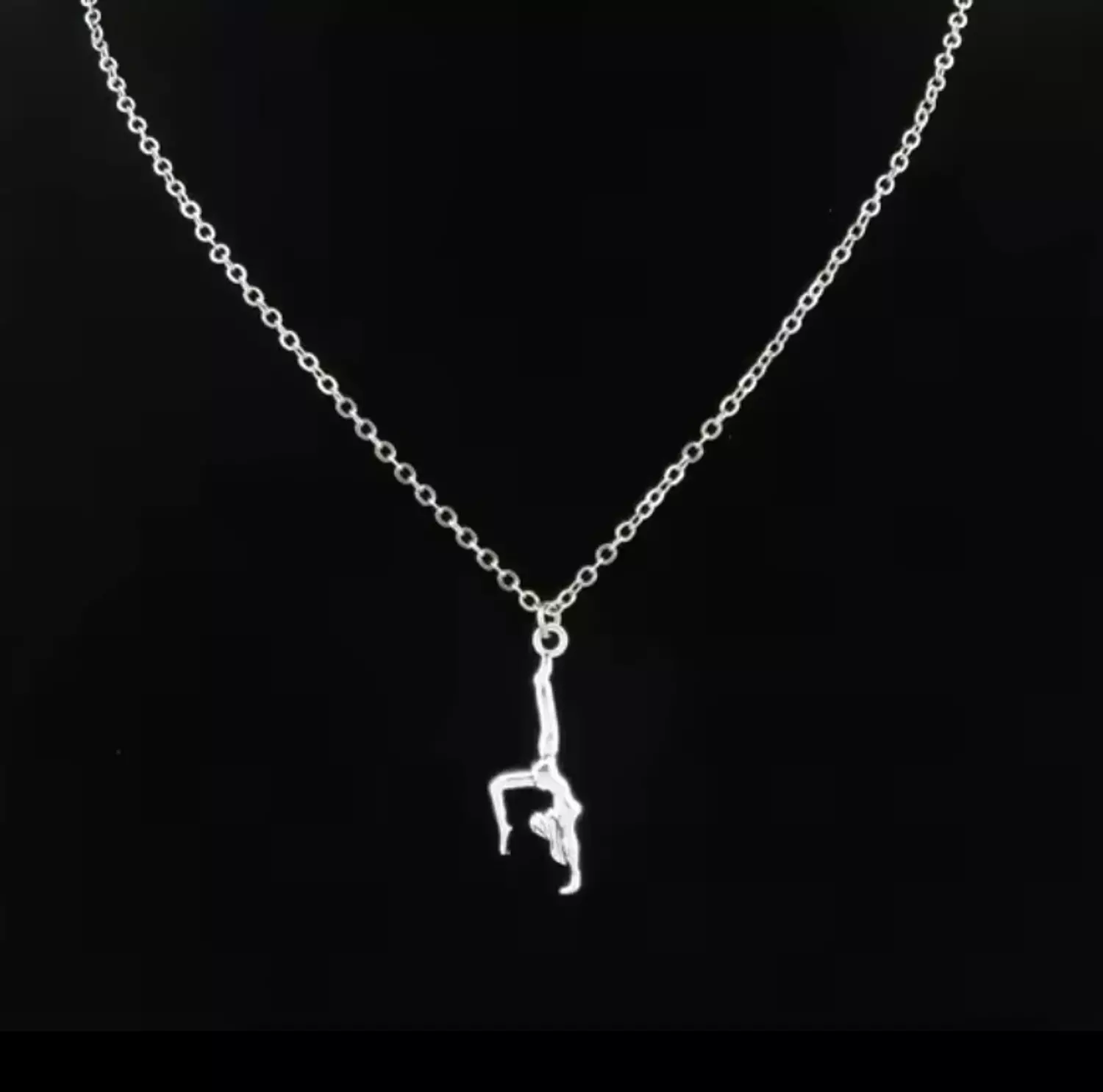 Necklace | Gymnast | Silver hover image