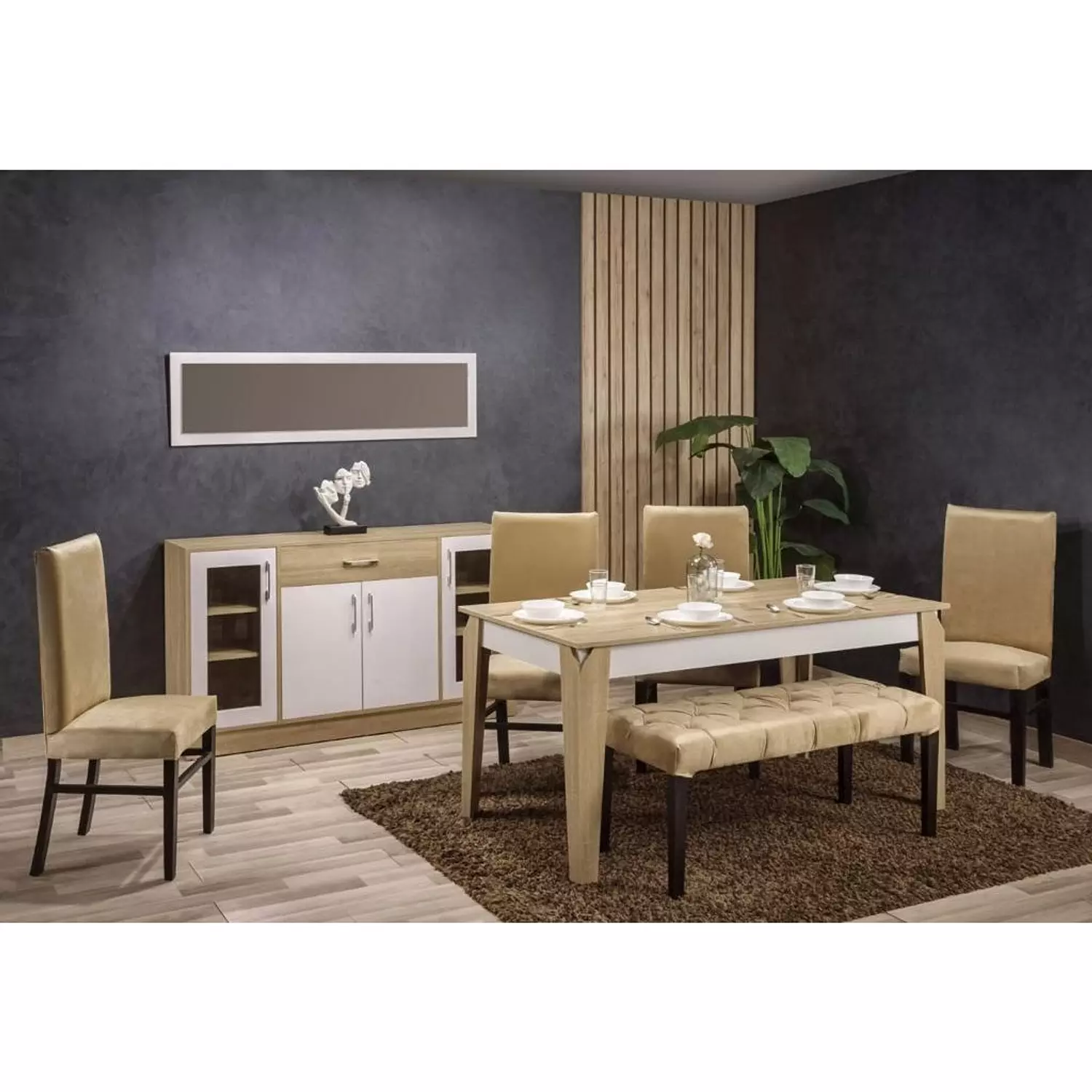 Dinning Room set 9 pieces - Artco.dn007 hover image