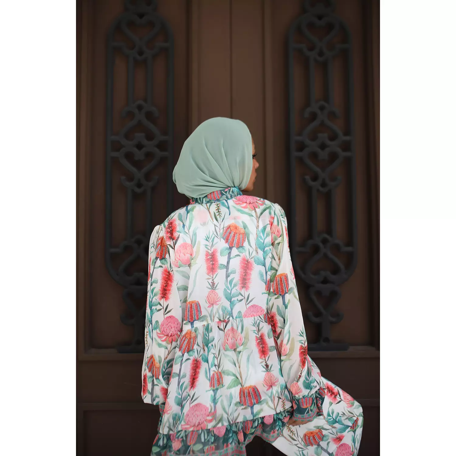 Flora Chiffon Blouse  4