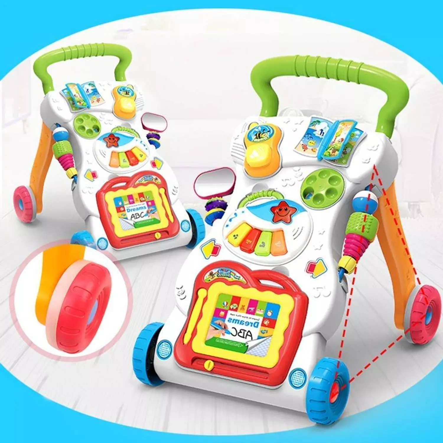 Baby Music Walker Trolley 1