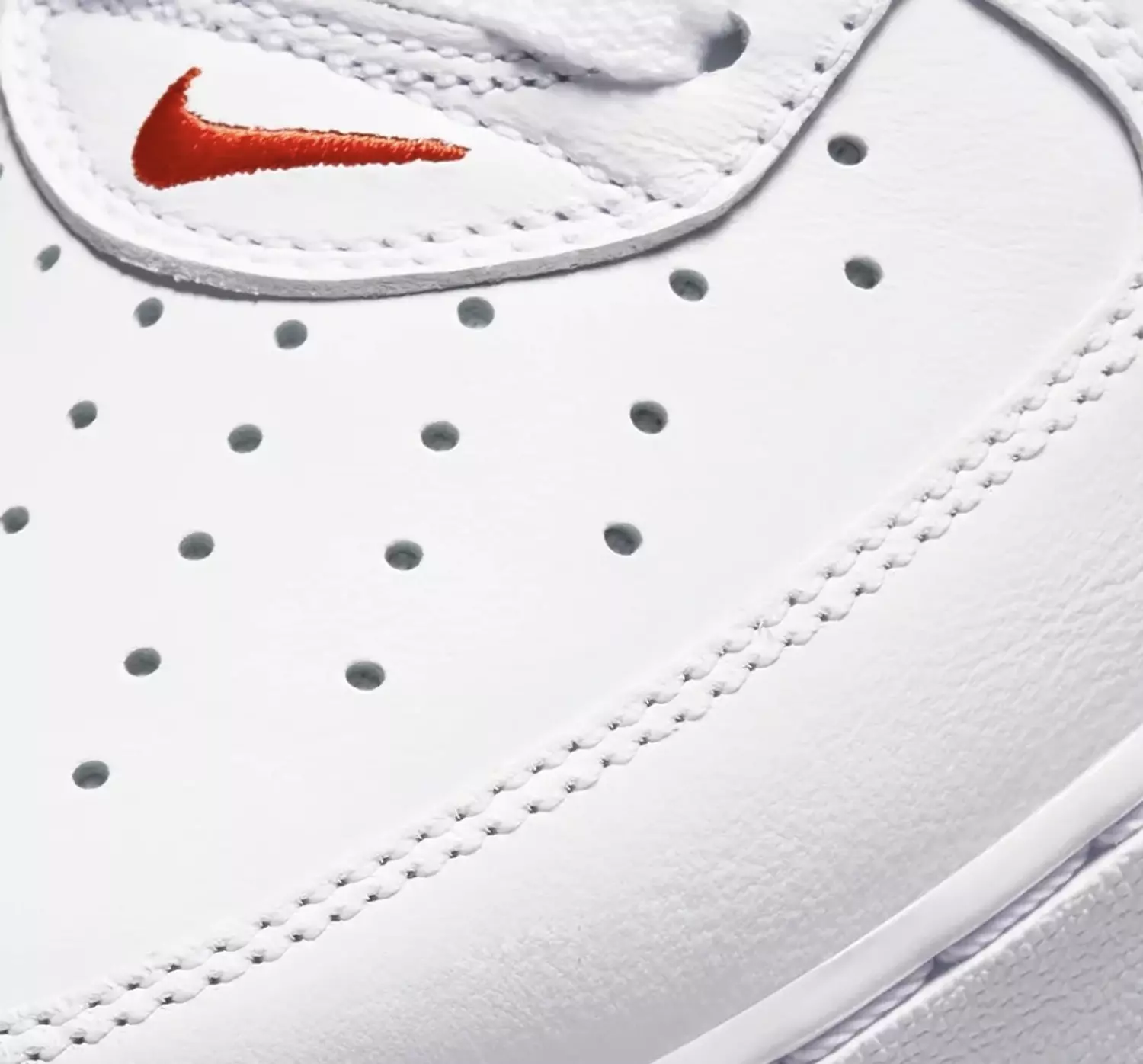 Air Force 1 Jewel 'Color of the Month - White University Red' 6