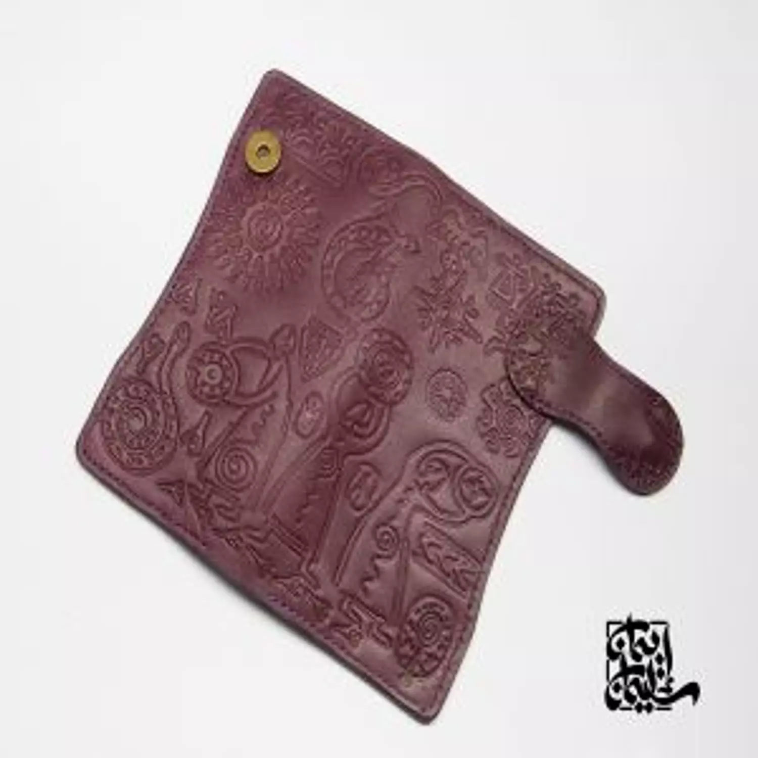 Kean Purple Wallet (Pure Leather)  2