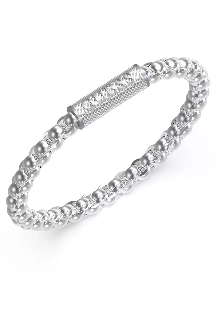 Guess Jewelry - Gents Bracelet JUMB03032JWSTL silver Color