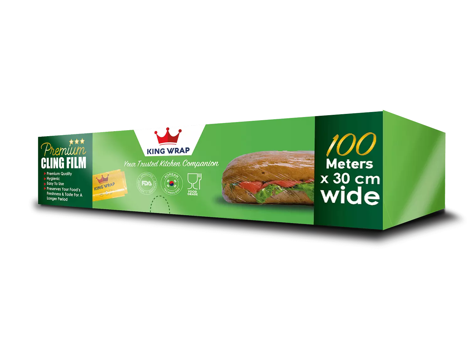 King Wrap -Premium Cling Film 100m-2nd-img