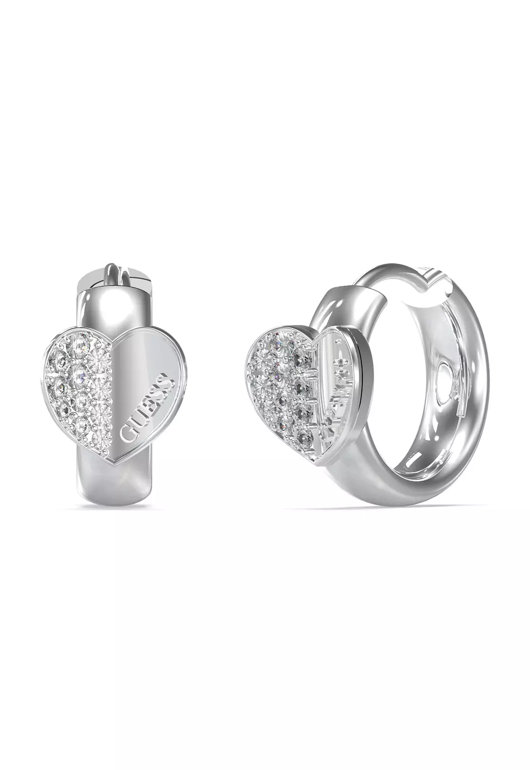 Guess Jewelry - JUBE03039JWRHT/U Ladies silver Earrings hover image