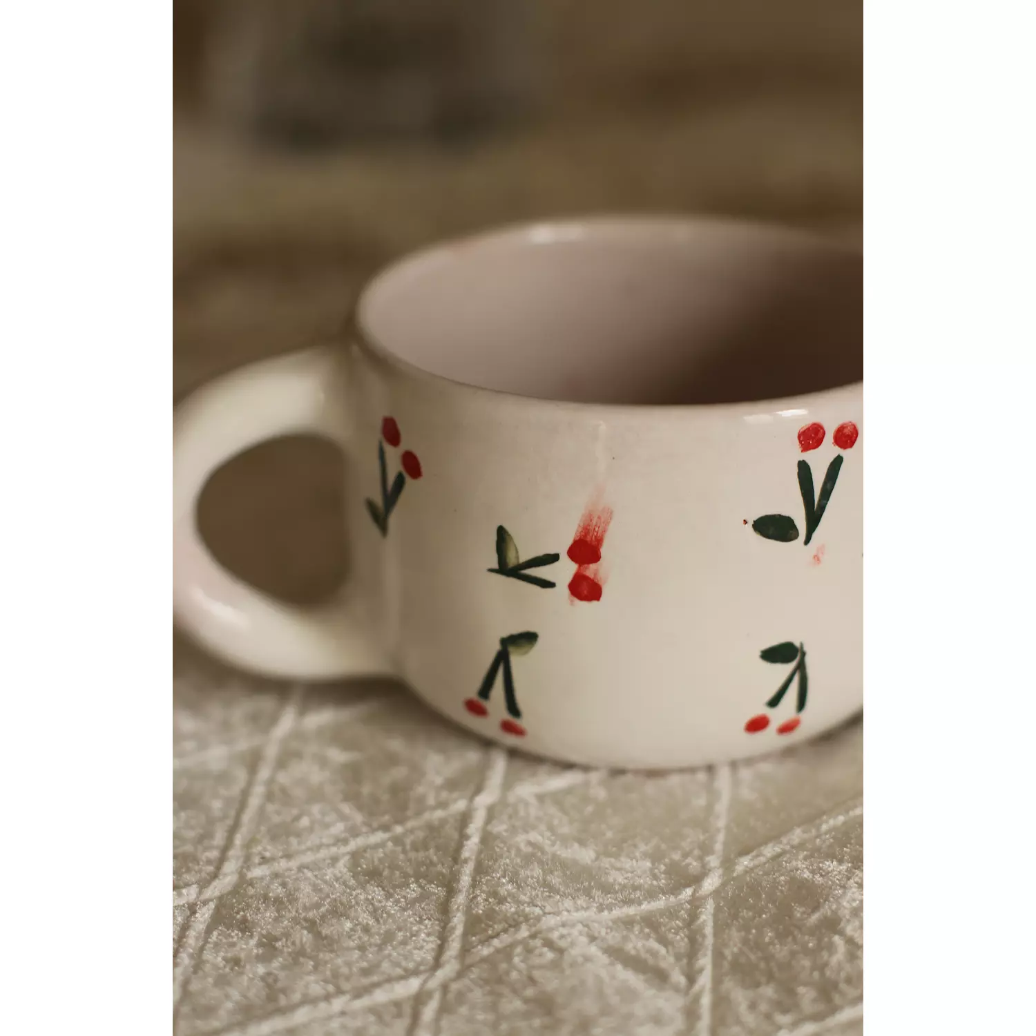 Imperfect Cherry mug 1