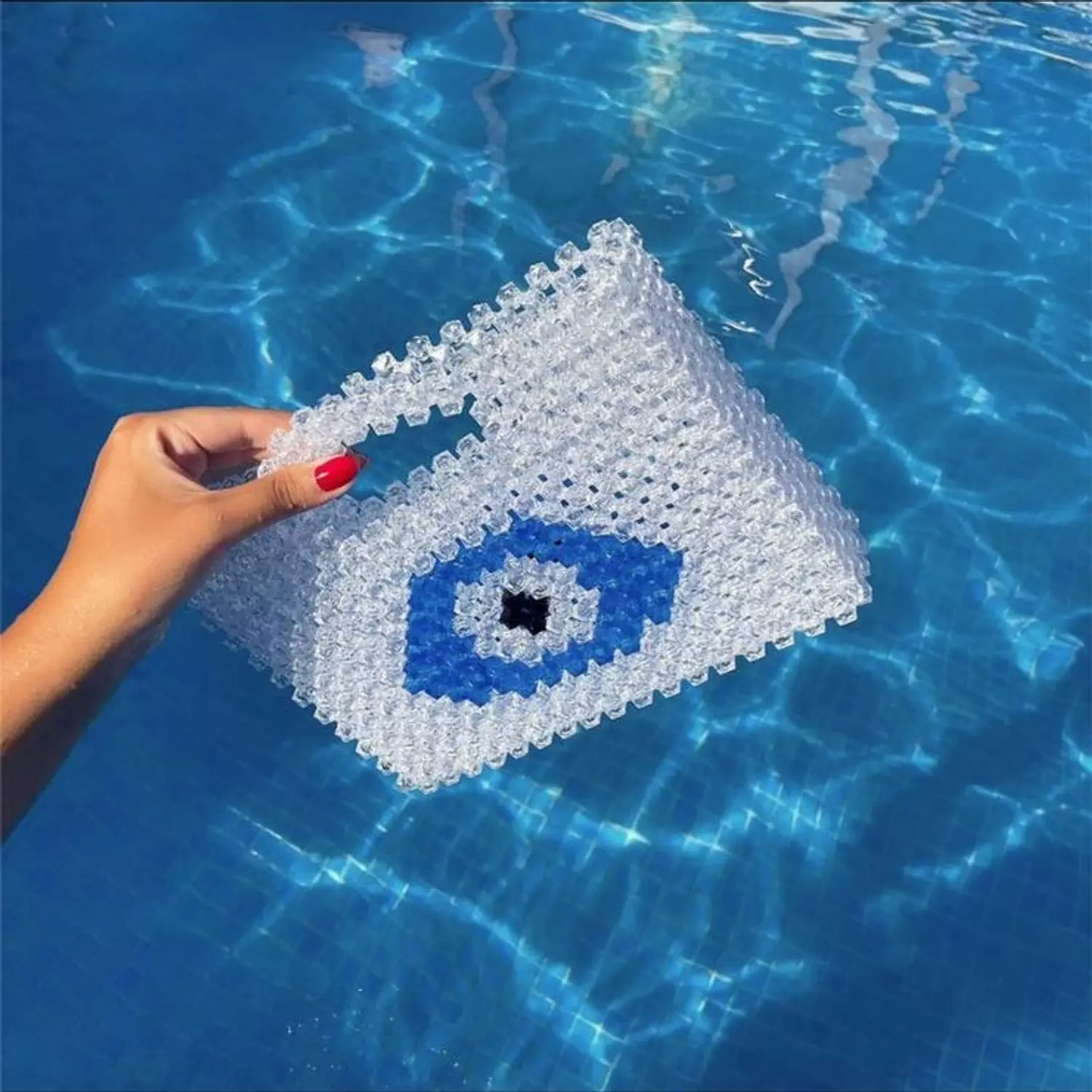 Evil Eye Beaded Bag hover image