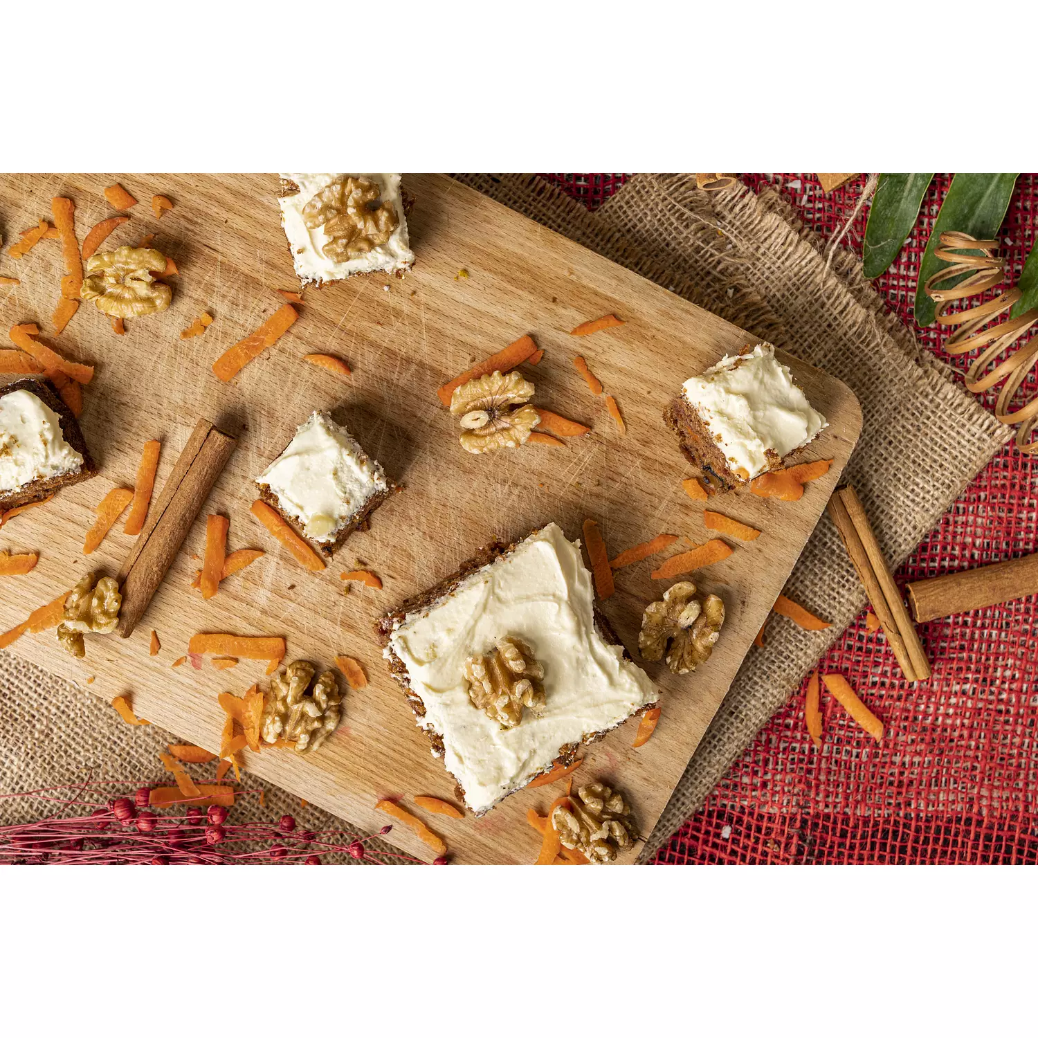 Buttecream Frosted Carrot Cake/ Carrot Sheet 6