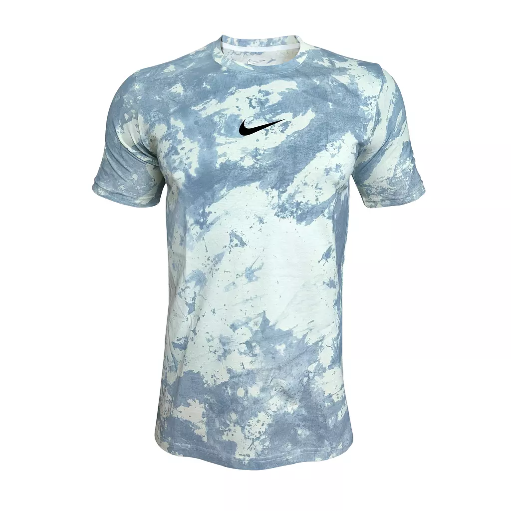 NIKE TIE DYE COTTON T-SHIRT 