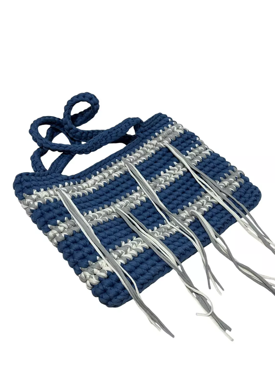 Crochet Bag - Blue 1