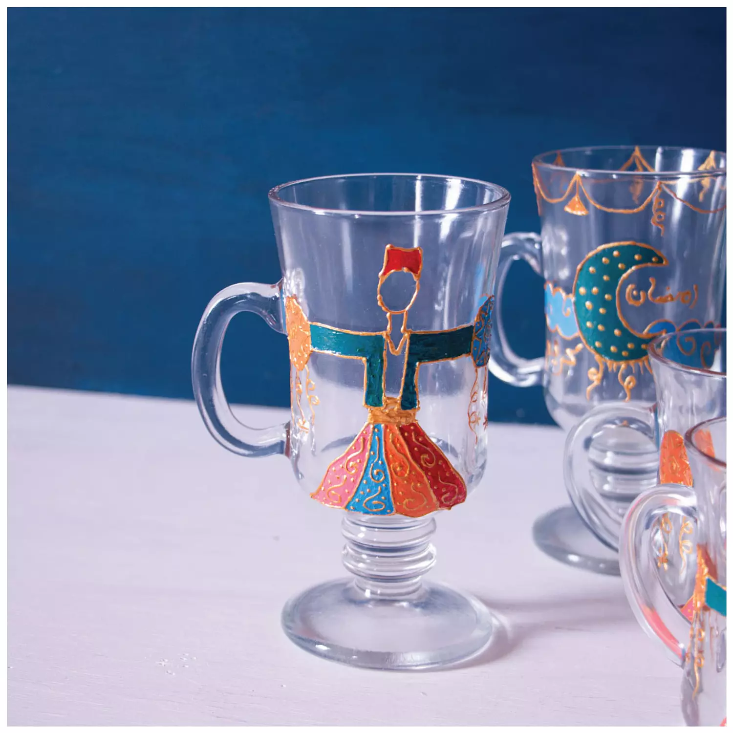 Ramadan Long Glass cups  1