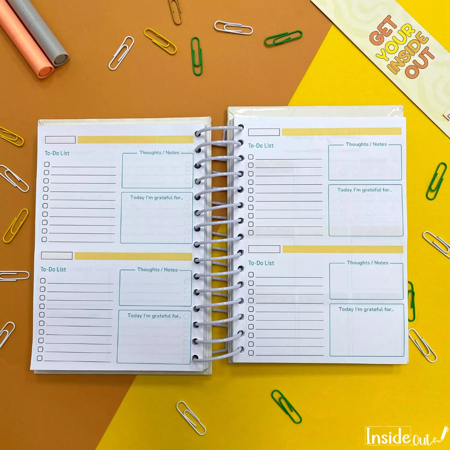 Yellow scribbles - Planner 5