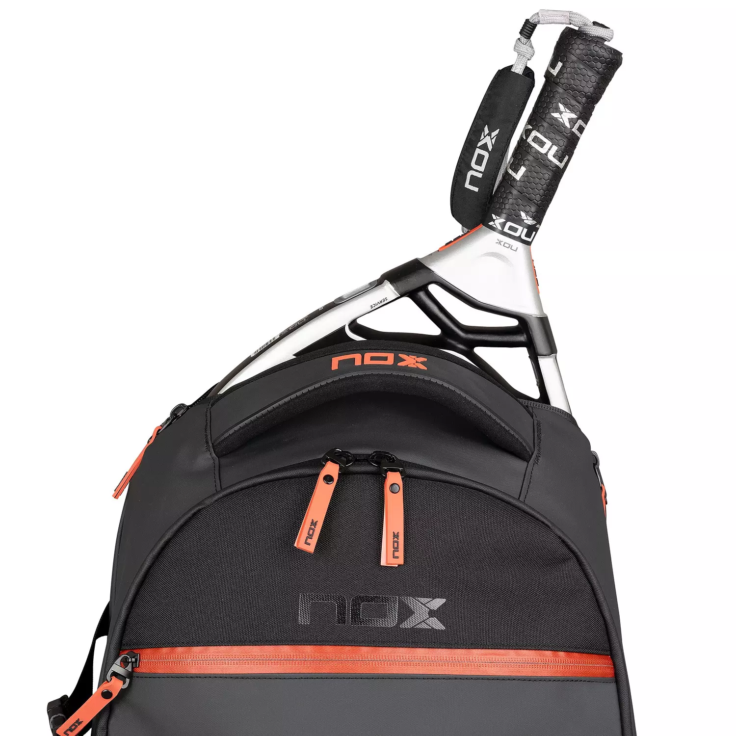 Nox Luxury Open Series Backpack 2025 - Black/Red 4