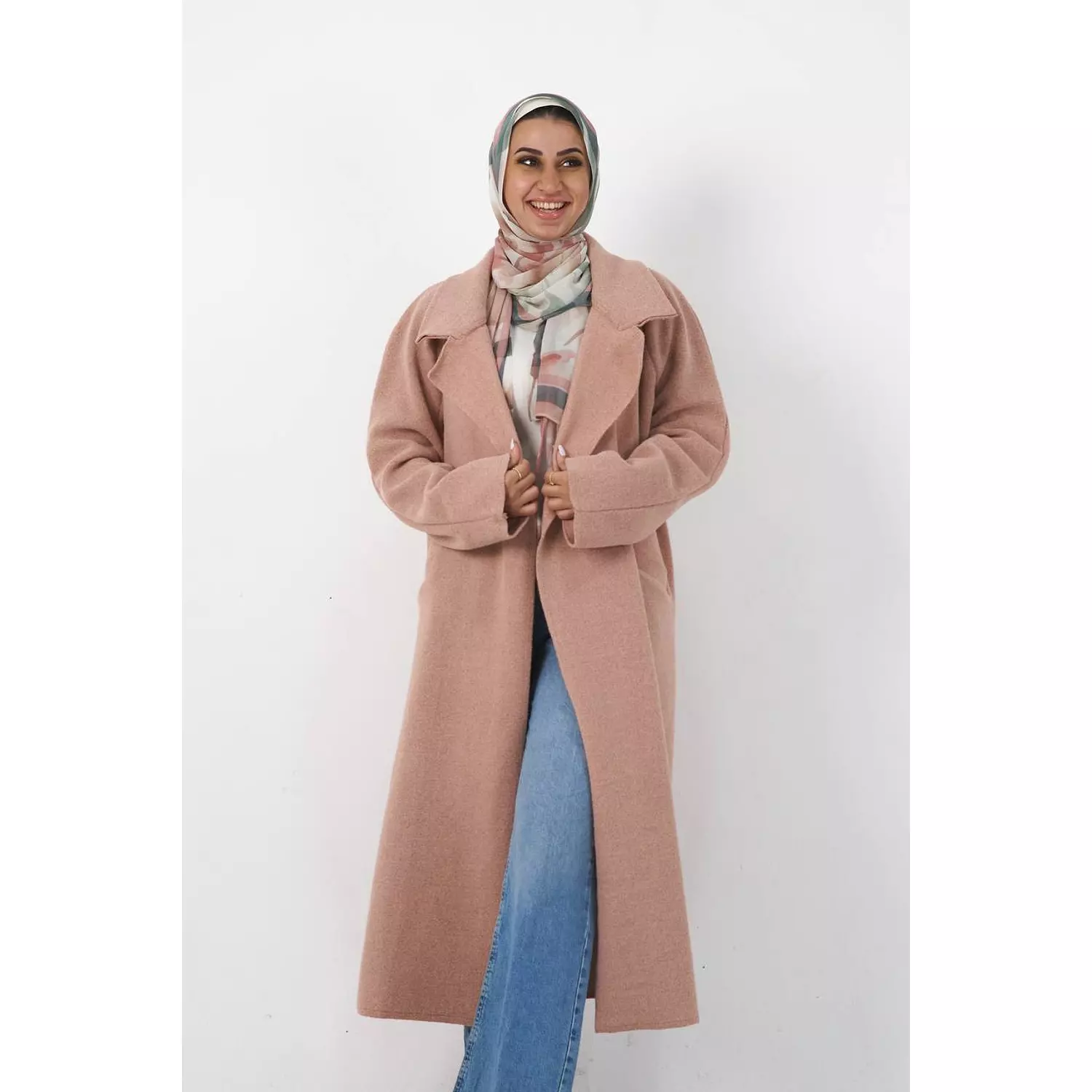 Pink Gogh Coat  hover image